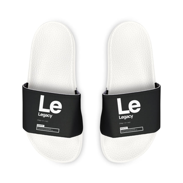 NOVL Unisex Sandals: Legacy Black/White | White