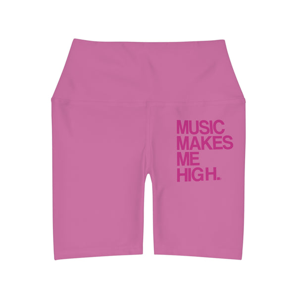 MMMH Yoga Shorts: Light Pink | Pink