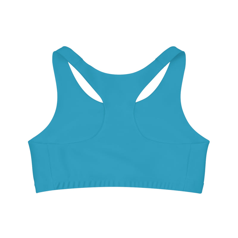 MMMH Sports Bra: Turquoise | Light Turquoise