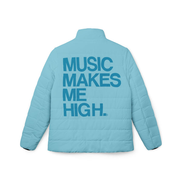 MMMH Women’s Puffer Jacket: Light Turquoise | Turquoise