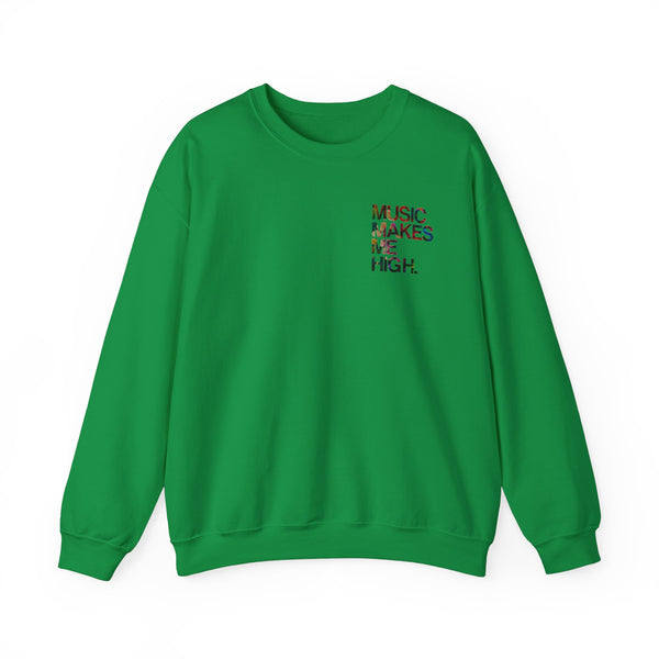 MMMH Unisex Sweatshirt: Irish Green | Floral