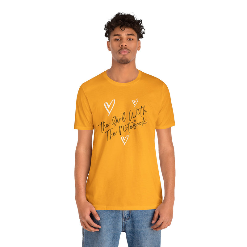TGWTN Unisex T-Shirt: White/Black | Gold