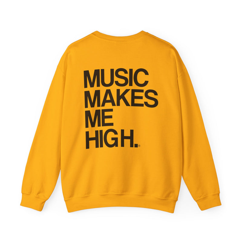 MMMH Unisex Sweatshirt: Gold | Black