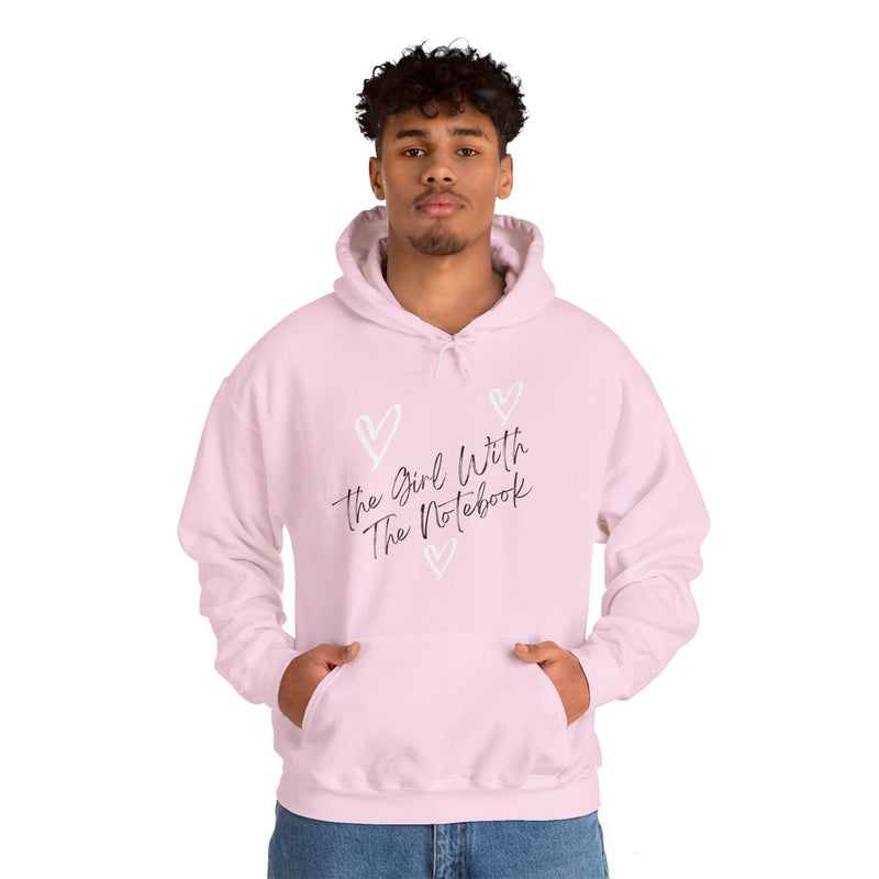 TGWTN Unisex Hoodie: White/Black | Light Pink