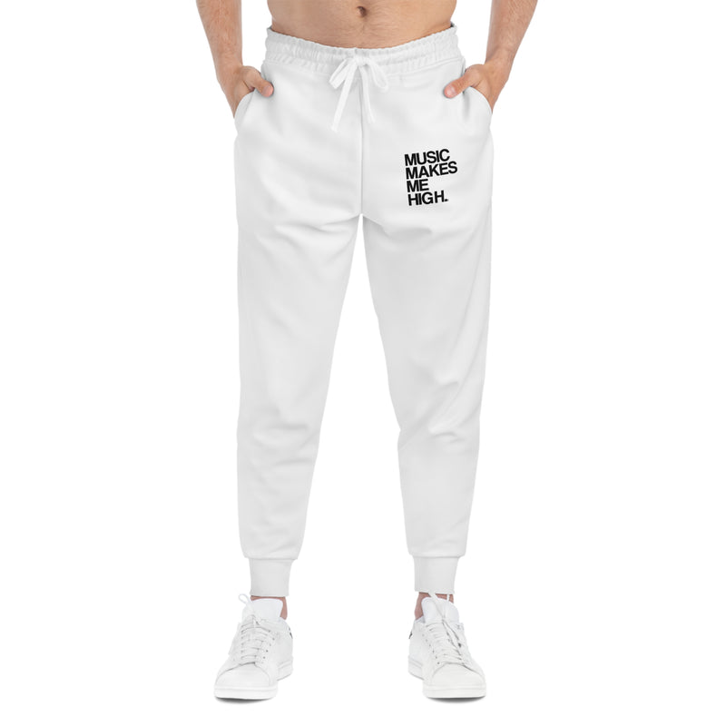 MMMH Unisex Joggers: White | Black