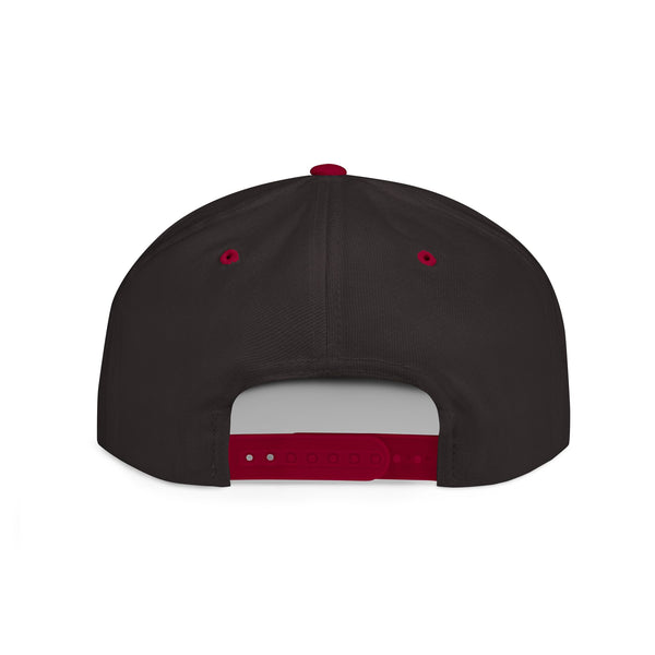 MMMH Classic Snapback: Red | Black_White Lettering