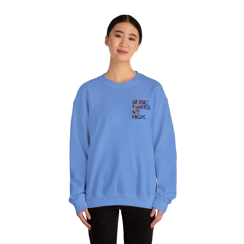 MMMH Unisex Sweatshirt: Carolina Blue | Floral