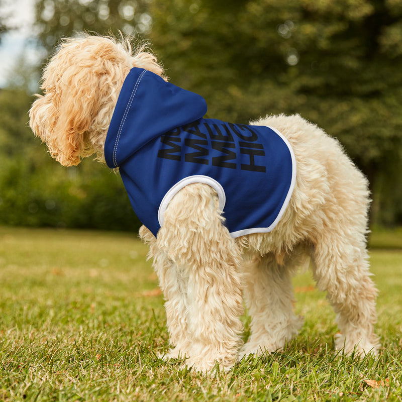 MMMH Pet Hoodie: Dark Blue | Black