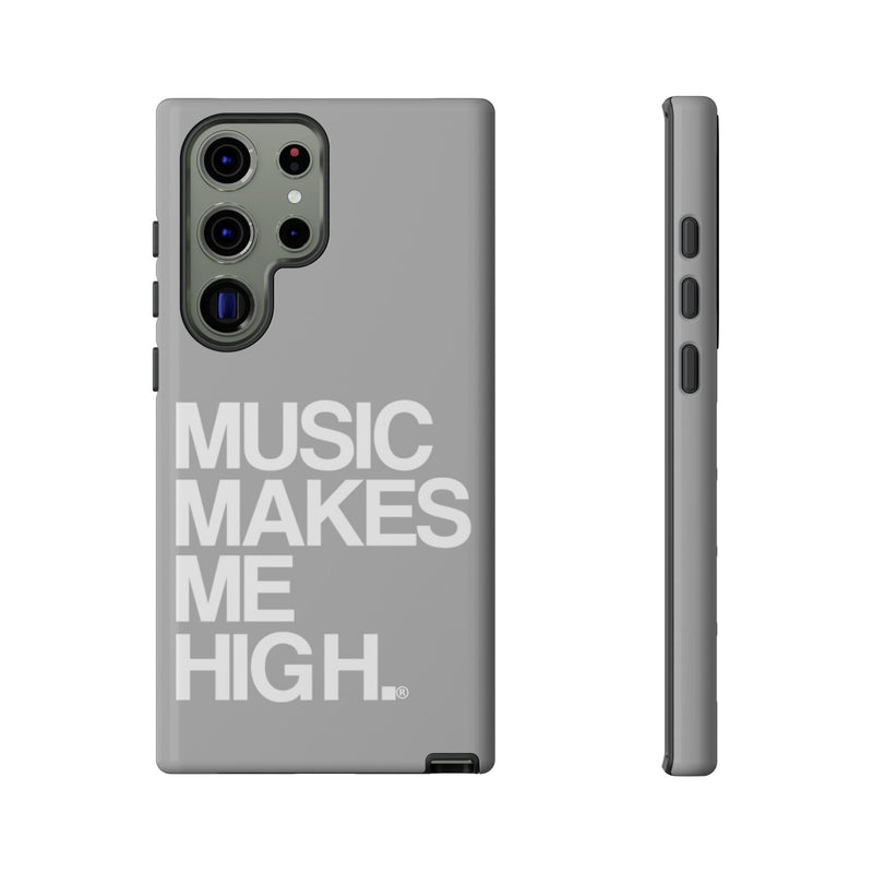 MMMH Classic Phone Case: Light Grey | White