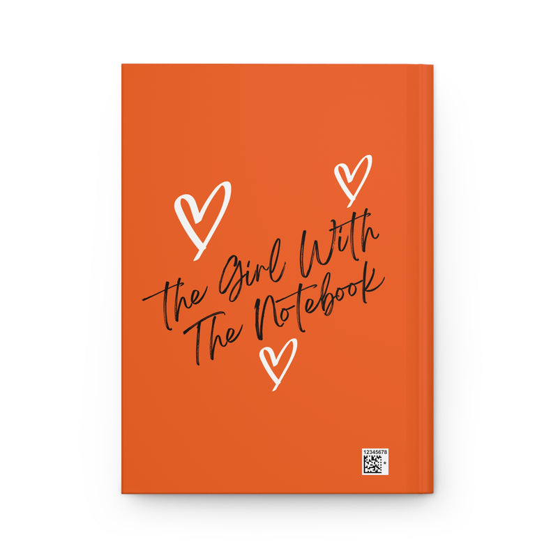 TGWTN Hardcover Journal: White/Black | Orange