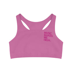 MMMH Sports Bra: Light Pink | Pink