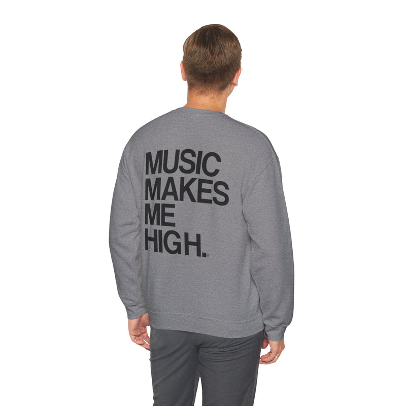 MMMH Unisex Sweatshirt: Graphite Heather | Black