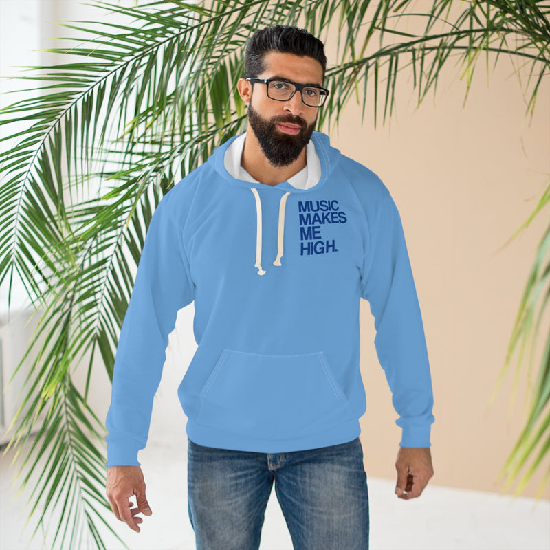 MMMH Unisex Hoodie: Light Blue | Dark Blue