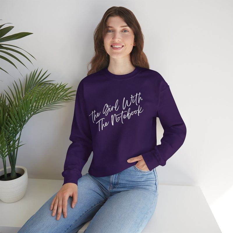 TGWTN Unisex Sweatshirt: White | Purple