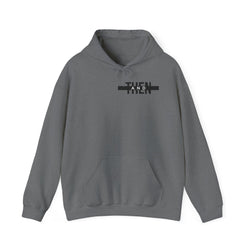 IJTT Unisex Hoodie: AT Strike Black | Grey