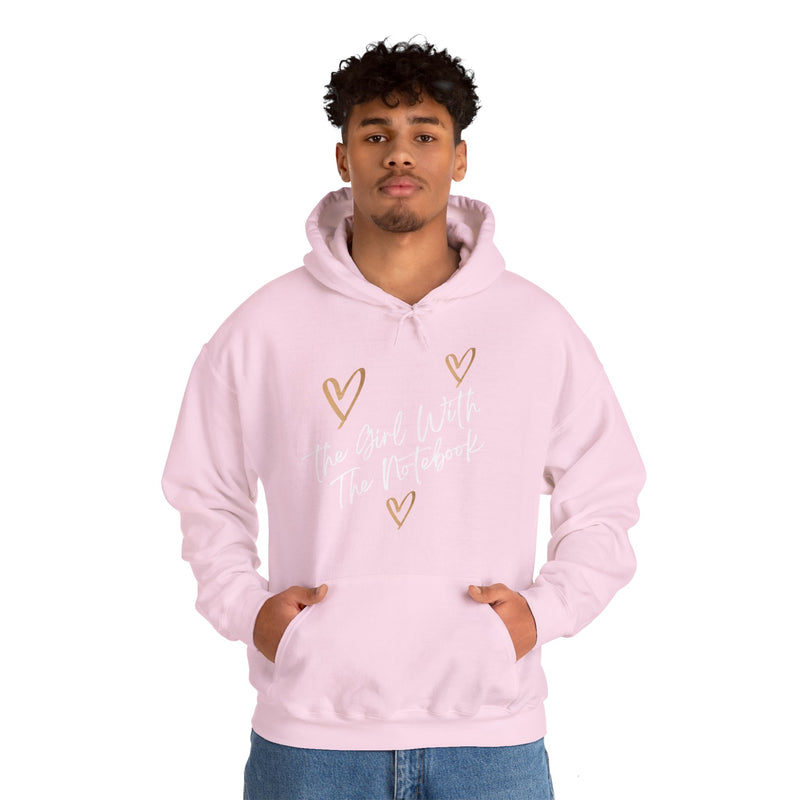 TGWTN Unisex Hoodie: Brown/White | Light Pink