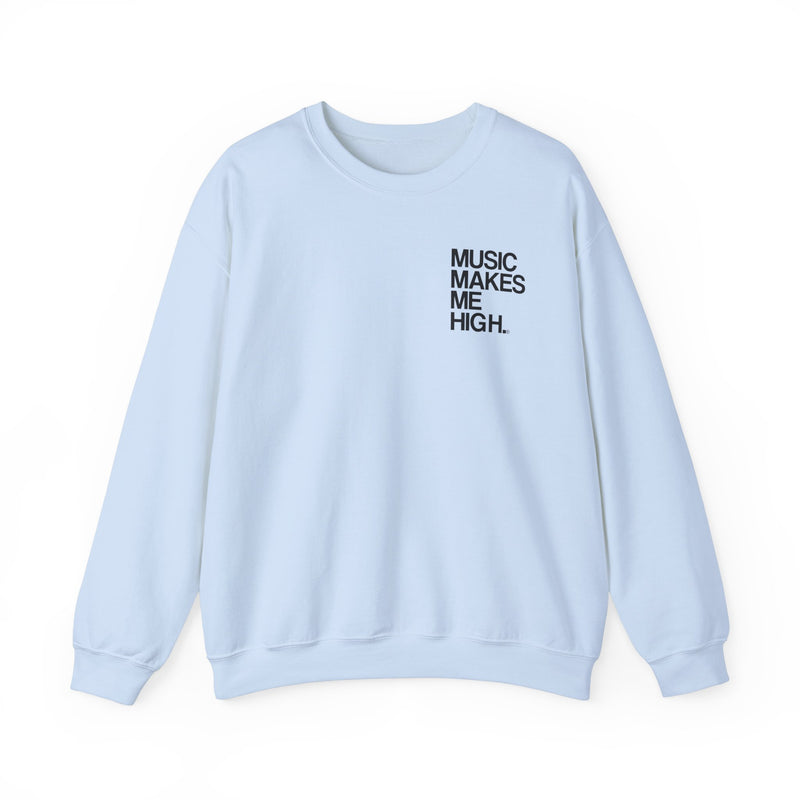 MMMH Unisex Sweatshirt: Light Blue | Black