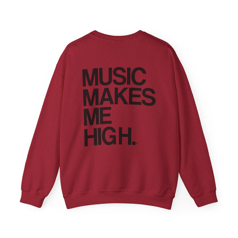 MMMH Unisex Sweatshirt: Antique Cherry Red  | Black Lettering