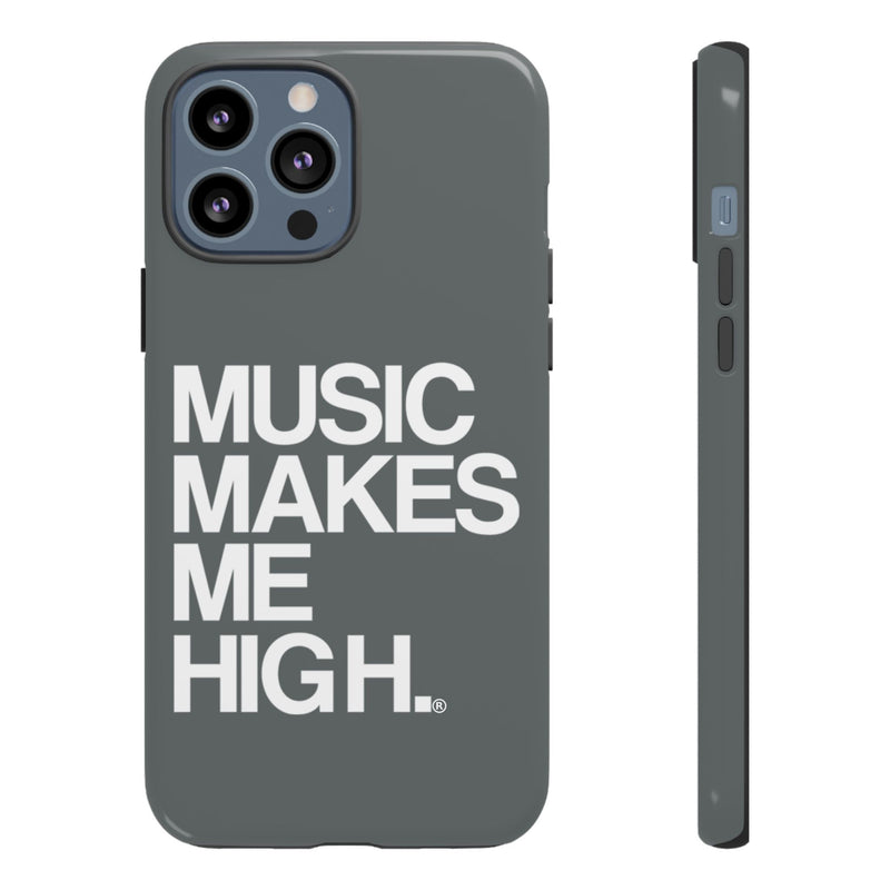 MMMH Classic Phone Case: Dark Grey | White