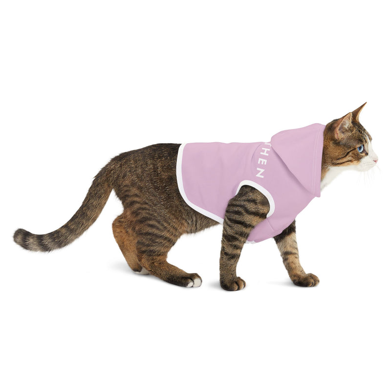 IJTT Pet Hoodie: AT Slash White | Lilac