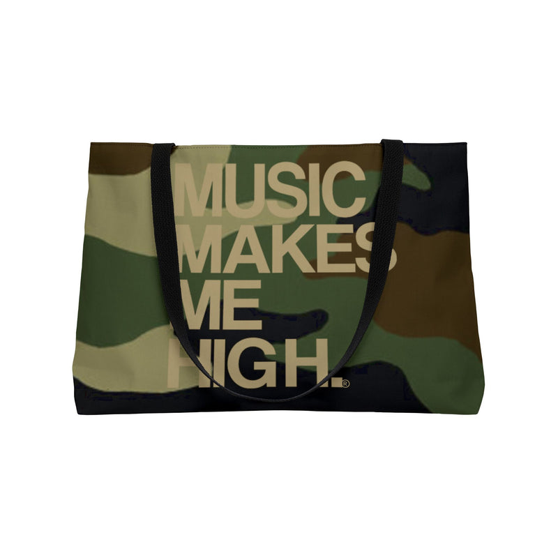 MMMH Weekender Bag (Black Handle): Camo | Gold