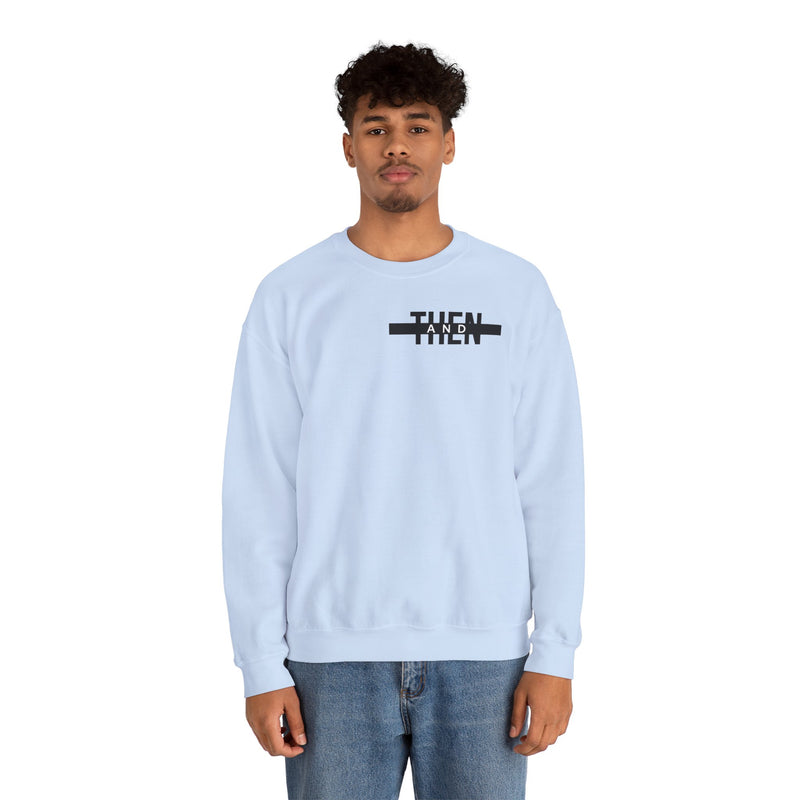 IJTT Unisex Sweatshirt: AT Strike Black | Light Blue