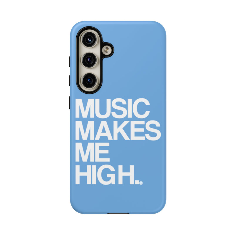 MMMH Classic Phone Case: Light Blue | White