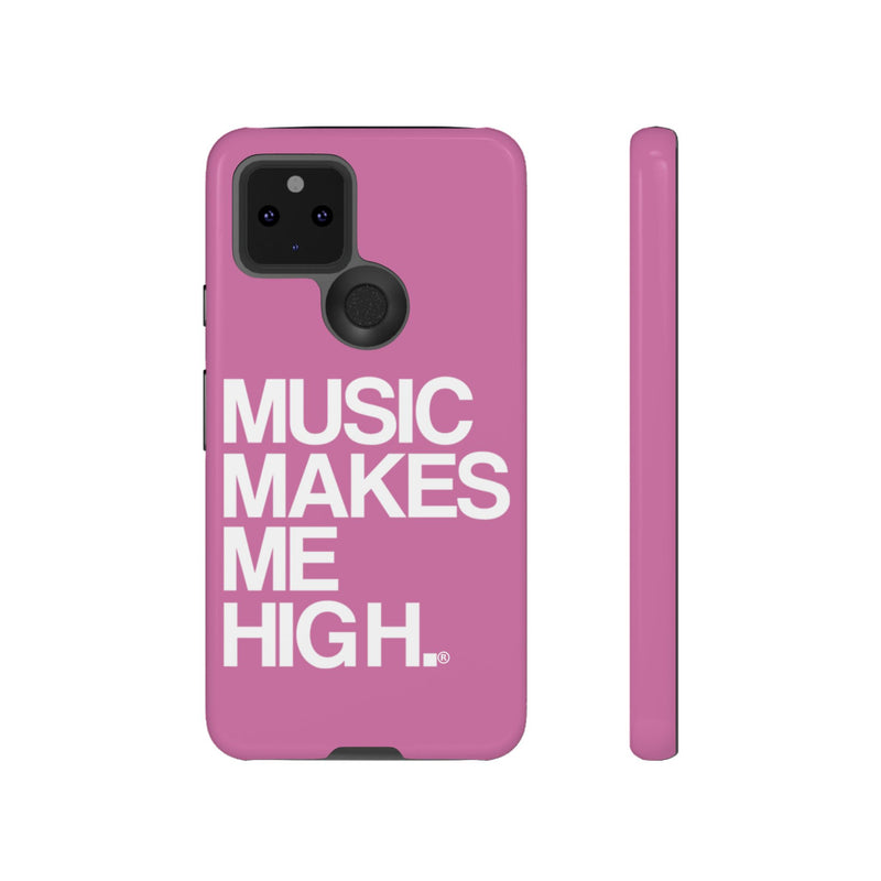 MMMH Classic Phone Case: Light Pink | White