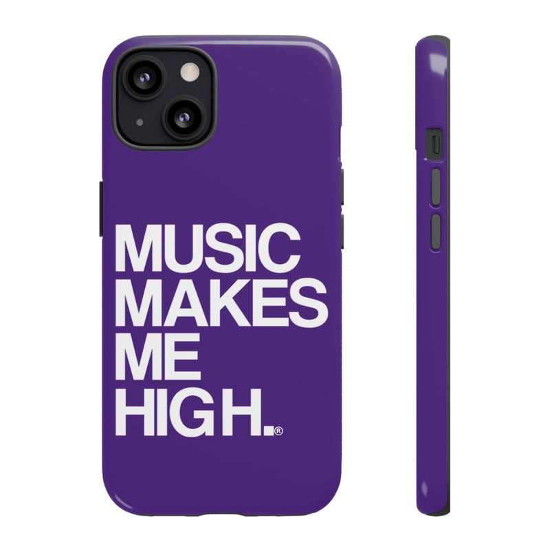 MMMH Classic Phone Case: Purple | White