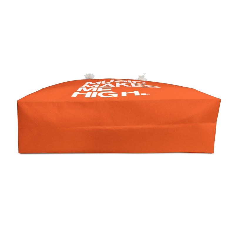 MMMH Weekender Bag (Rope Handle): Orange | White