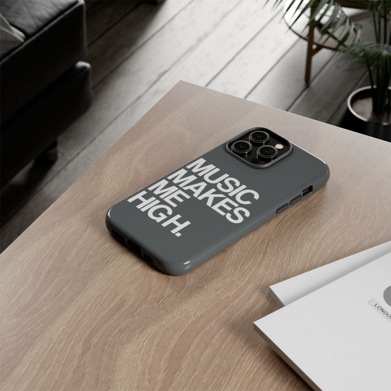 MMMH Phone Case: Dark Grey | White