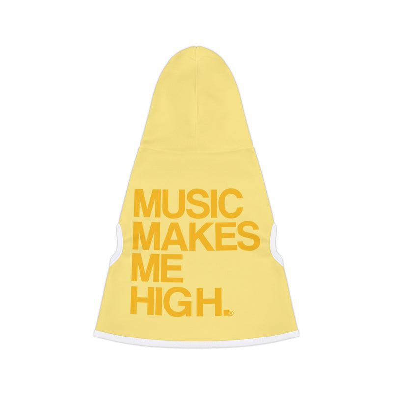 MMMH Pet Hoodie: Light Yellow | Yellow