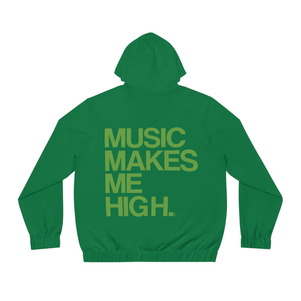 MMMH Unisex Zip Hoodie: Dark Green | Green