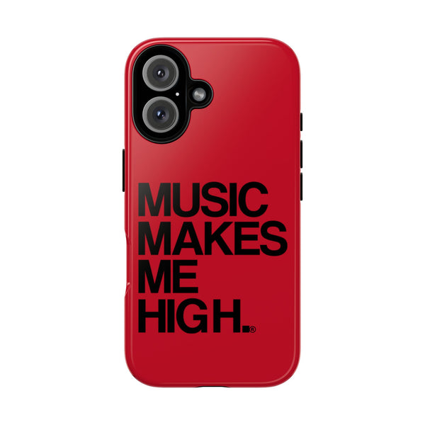 MMMH Classic Phone Case: Dark Red | Black