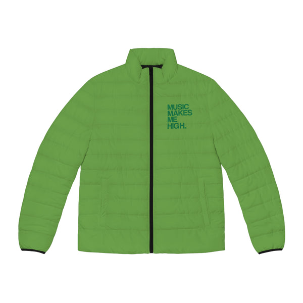 MMMH Men's Puffer Jacket: Green | Dark Green