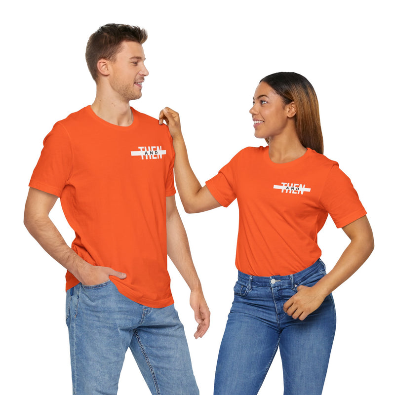 IJTT Unisex T-Shirt: AT Strike White | Orange