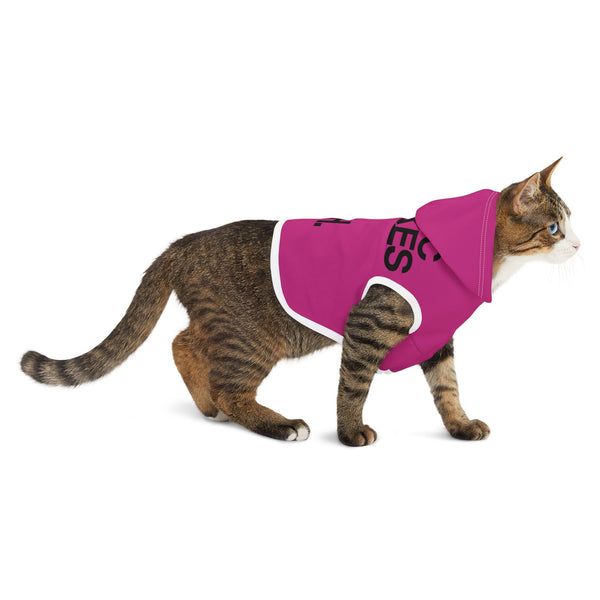 MMMH Pet Hoodie: Pink | Black