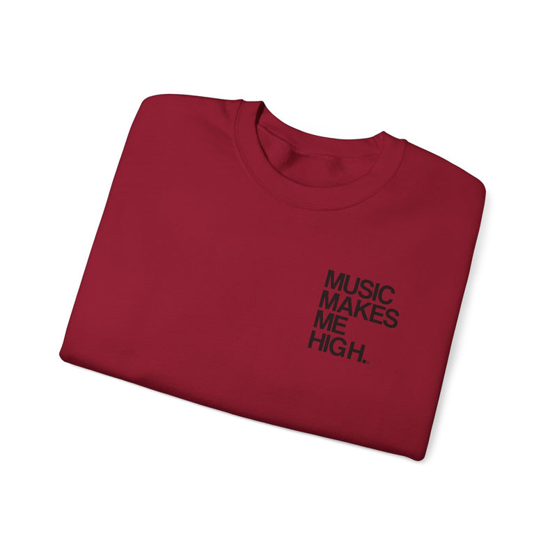 MMMH Unisex Sweatshirt: Cardinal Red | Black Lettering