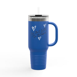 TGWTN Insulated Mug: White/Black | Royal