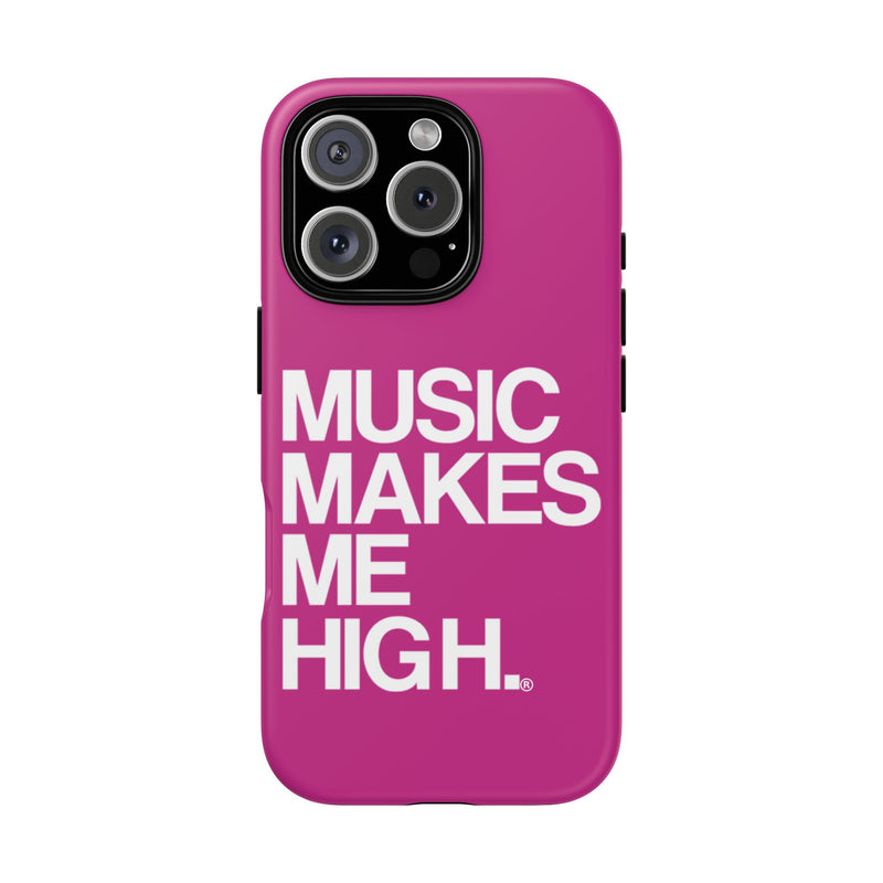 MMMH Classic Phone Case: Pink | White