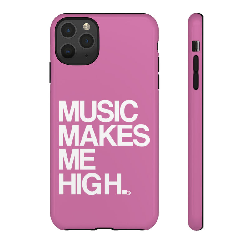 MMMH Classic Phone Case: Light Pink | White