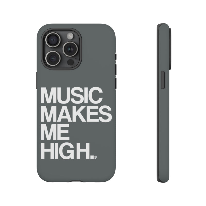 MMMH Classic Phone Case: Dark Grey | White