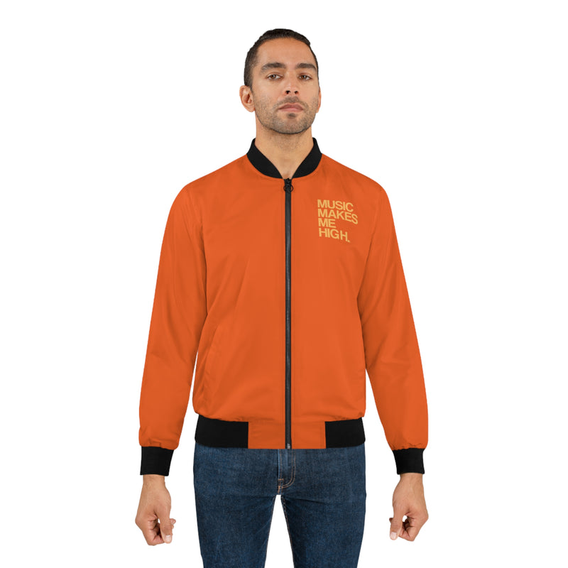 MMMH Unisex Bomber Jacket: Orange | Light Orange