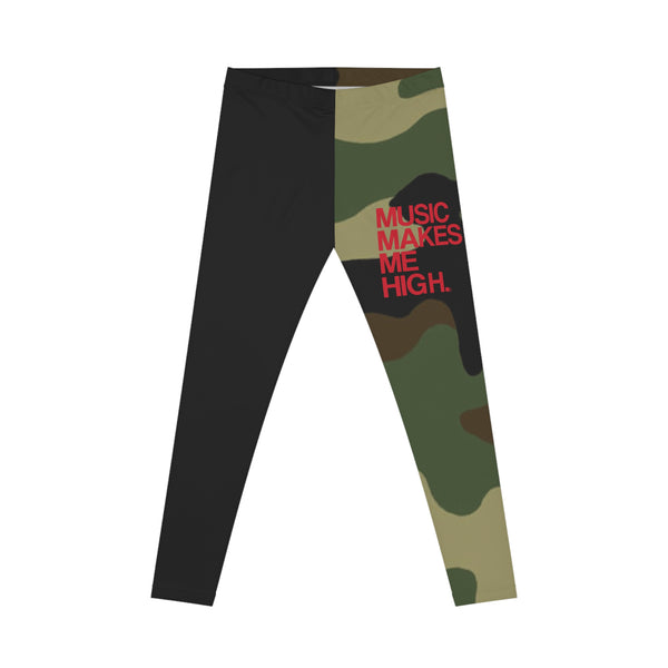 MMMH Leggings: Camo/Black | Red