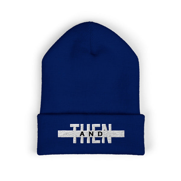 IJTT Beanie Hat: AT Slash White | Royal