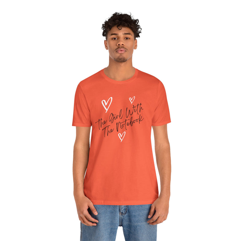 TGWTN Unisex T-Shirt: White/Black | Coral
