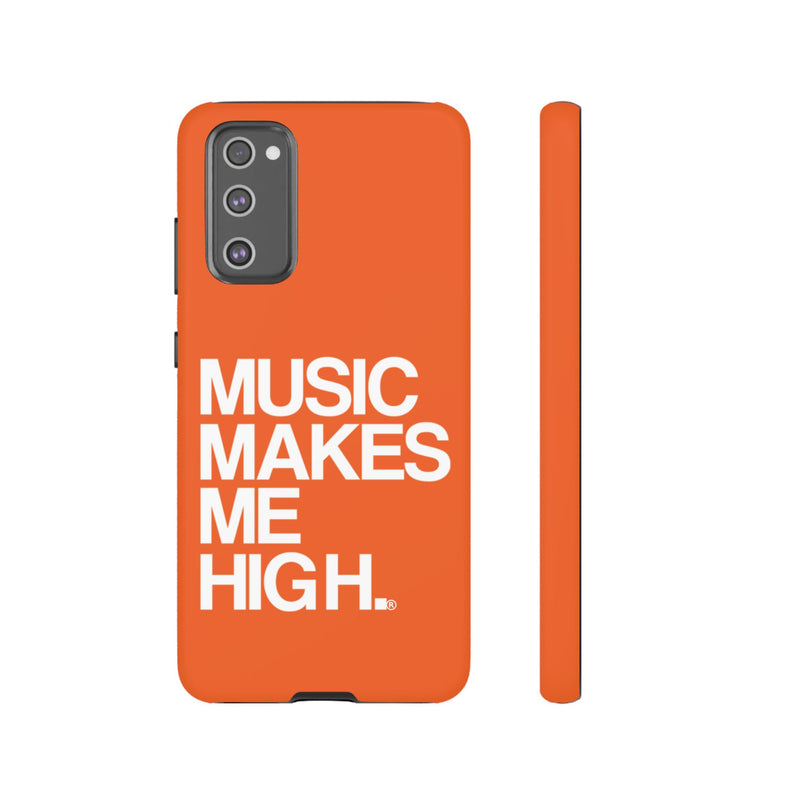 MMMH Classic Phone Case: Orange | White