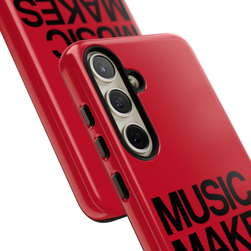 MMMH Classic Phone Case: Dark Red | Black