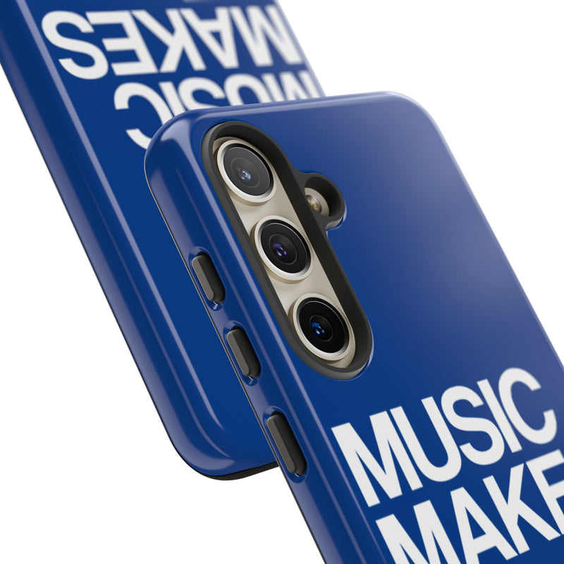 MMMH Classic Phone Case: Dark Blue | White