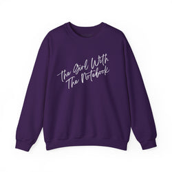 TGWTN Unisex Sweatshirt: White | Purple